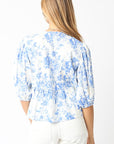 Lasting Impression Tie Front Top