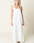 A New Chapter Maxi Dress- White
