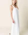A New Chapter Maxi Dress- White
