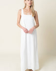 A New Chapter Maxi Dress- White