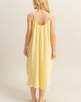 Yellow Midi Dress