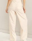 Corduroy Pants- Cream