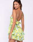 Lemon Print Romper