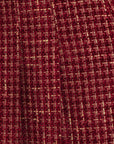 Pleated Tweed Mini Skirt