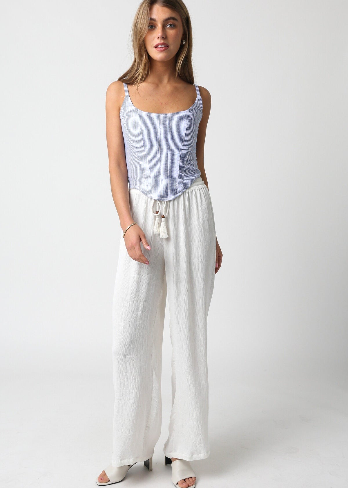 Miranda Linen Top