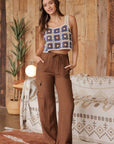 Straight Leg Cargo Pants