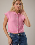 A Subtle Shift Sweater Top - Pink