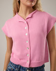 A Subtle Shift Sweater Top - Pink