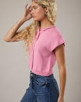 A Subtle Shift Sweater Top - Pink