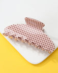Polka Dot Claw Clip