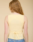 On a Whim Top- Butter Yellow