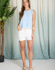 Sprout Embroidered Top