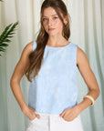 Sprout Embroidered Top