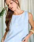 Sprout Embroidered Top