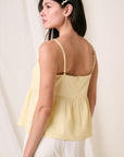 Yellow Babydoll Top