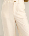 Corduroy Pants- Cream