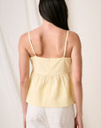 Yellow Babydoll Top