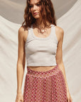 Naturally Refined Tank- Oatmeal