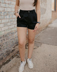 Chino Shorts- Black