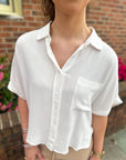 Coastal Retreat Top- White
