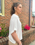 Coastal Retreat Top- White