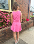 Feeling Rosy Vest & Skirt Set