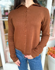 Cove Cardigan - Brown