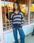 Good Mood Striped Sweater