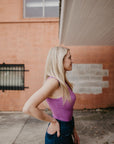 Madalynn Bodysuit- Violet